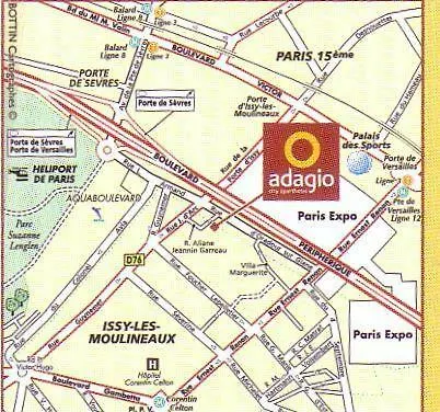 Adagio Porte De Versailles * Issy-les-Moulineaux